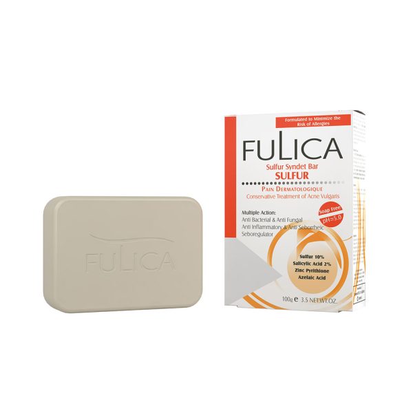 پن شستشوی صورت فولیکا مدل آنتی آکنه حاوی گوگرد مقدار 100 گرم - تصویر 1