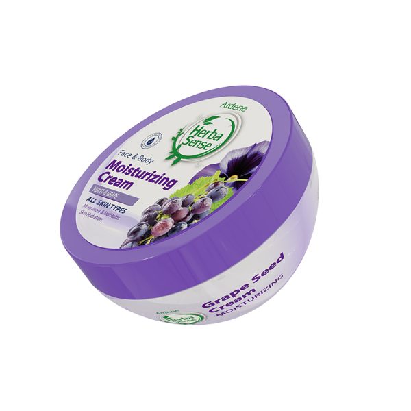 کرم مرطوب کننده دست و صورت و بدن آردن هرباسنس حاوی انگور و بنفشه Grape Seed Cream حجم 150 میلی گرم - تصویر 1