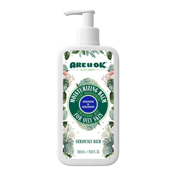 کرم پمپی مرطوب کننده مناسب پوست چرب آر یو اکی حجم 350 میلی لیتر - تصویر 1