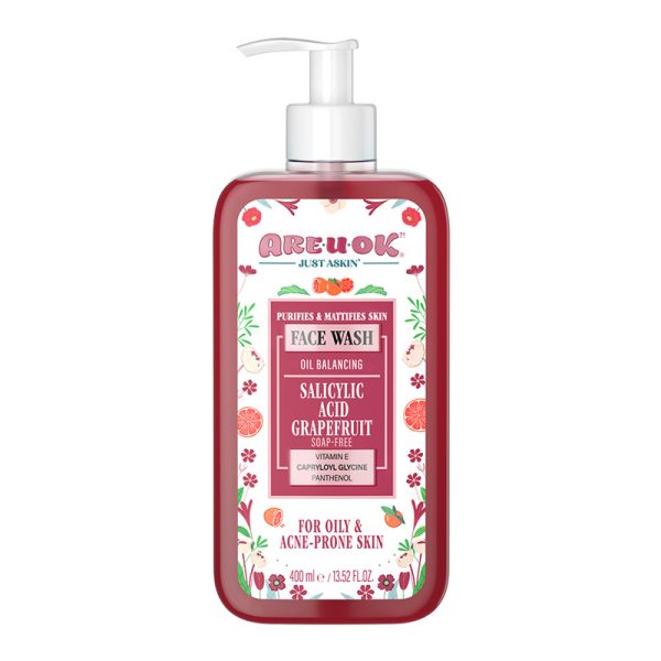 ژل شستشوی صورت پوست چرب و دارای آکنه مدل Acne Control آر یو اکی حجم 400 میلی لیتر - تصویر 1