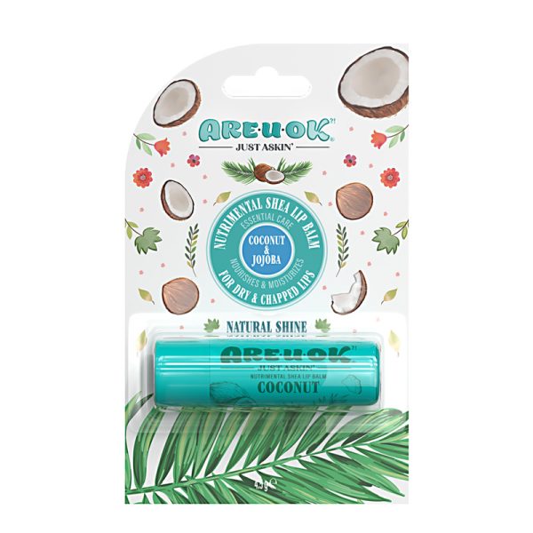بالم لب مرطوب کننده نارگیل آر یو اکی حجم 4.5 میلی گرم - تصویر 1