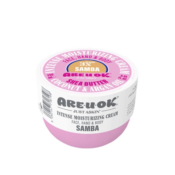 کرم مرطوب کننده قوی مناسب پوست دست، صورت و بدن Samba آر یو اکی حجم 250 میلی لیتر - تصویر 1