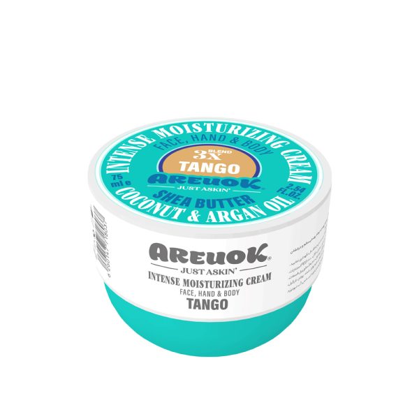 areuok.co-tango-75 کرم مرطوب کننده قوی مناسب پوست دست، صورت و بدن Tango آر یو اکی حجم 75 میلی لیتر - تصویر 1