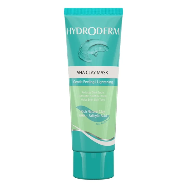 ماسک صورت هیدرودرم مدل رسی لایه بردار AHA Clay Mask حجم 100 میلی لیتر
