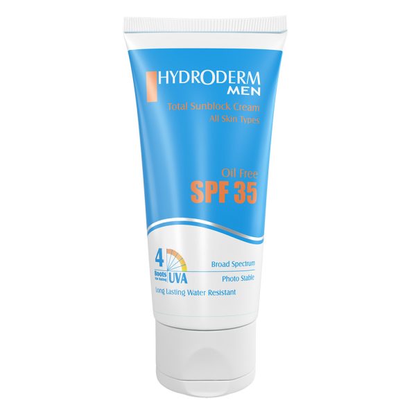 كرم ضد آفتاب SPF35 آقايان هیدرودرم حجم 50 میلی گرم - تصویر 1