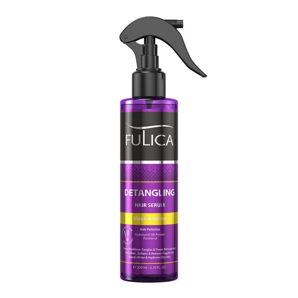 اسپری مو فولیکا مدل براق کننده و باز کننده گره مو حجم 200 میلی لیتر - تصویر 1