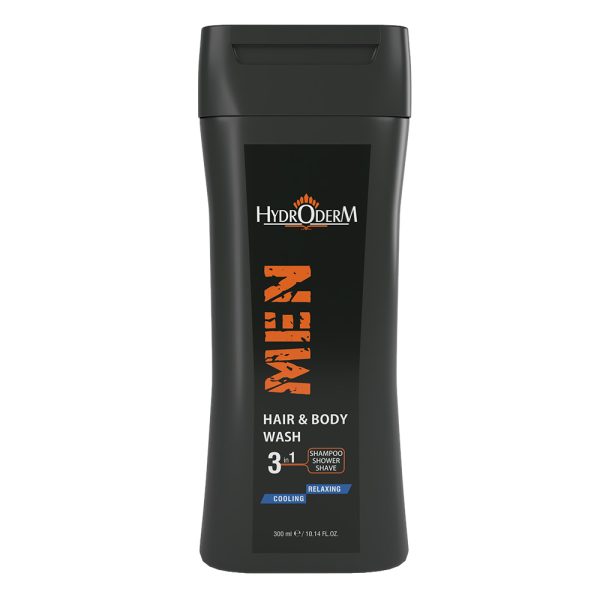 شامپو سر و بدن و اصلاح صورت آقایان هیدرودرم مدل آرمش بخش حجم 300 میلی لیتر - تصویر 1