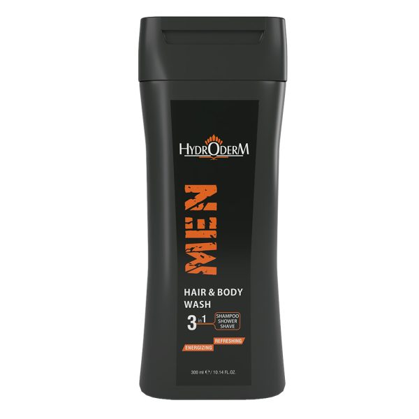 شامپو-سر-و-بدن-و-اصلاح-انرژی-بخش شامپو سر و بدن و اصلاح صورت آقایان هیدرودرم مدل انرژی بخش حجم 300 میلی لیتر - تصویر 1