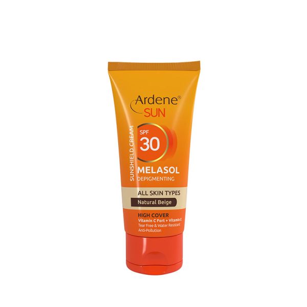 کرم ضدآفتاب ملاسول SPF30 ضدلک با پوشش بالا آردن سان رنگ بژ طبیعی حجم 50 میلی گرم - تصویر 1