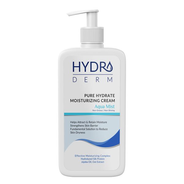 پمپی-آکوا-میست کرم پمپی مرطوب کننده و نرم کننده دست و صورت هیدرودرم مدل Aqua Mist حجم 500 میلی لیتر - تصویر 1