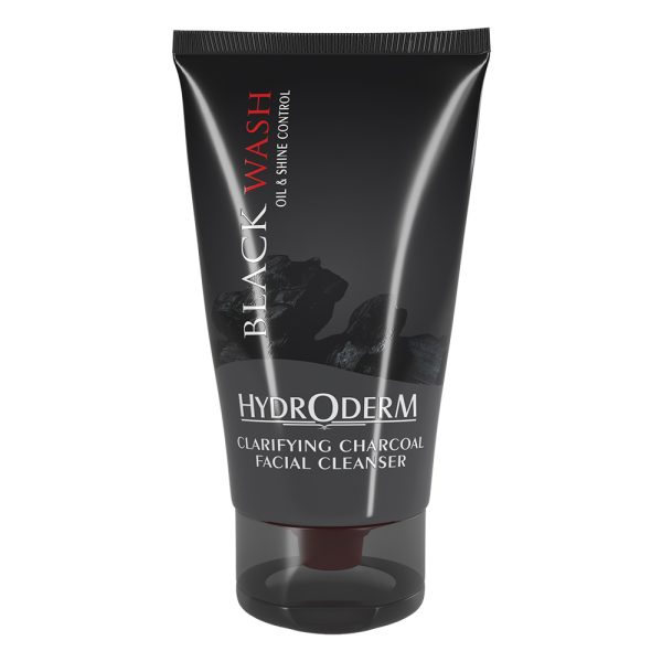 ژل شستشوی صورت هیدرودرم مدل حاوی پودر زغال حجم 150 میلی لیتر - تصویر 1