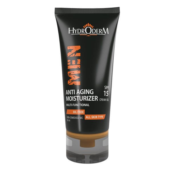 کرم ژل مرطوب کننده و ضد چروک آقایان هیدرودرم حجم 50 میلی گرم - تصویر 1