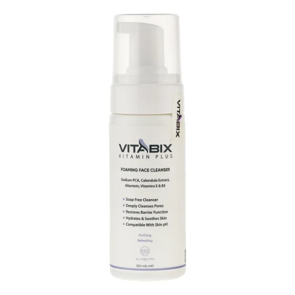 فوم شستشو صورت ویتابیکس مدل Purifying & Refreshing مناسب انواع پوست حجم 150 میلی لیتر - تصویر 1