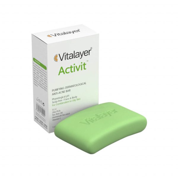 پن اکتیویت صورت و بدن ویتالیر وزن 100 گرم - تصویر 1